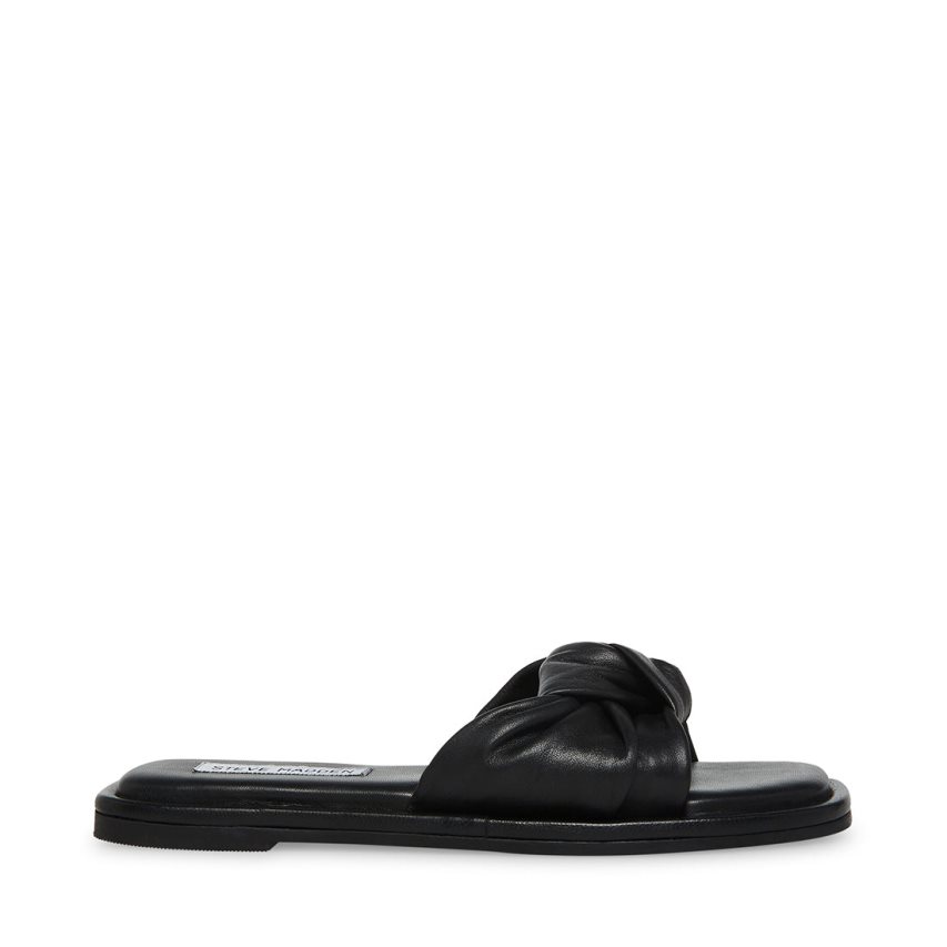 Black Steve Madden Tatiana Women\'s Slides | PH 7392HCM